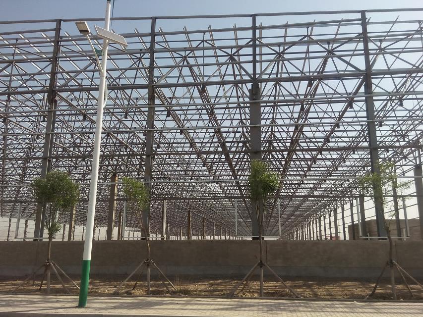 丰台汽车工业厂房网架